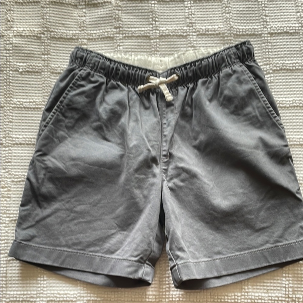 Crewcuts Boys Gray Casual Drawstring Shorts